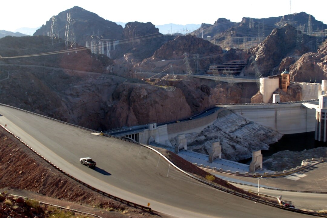 hydroelectric dam mountains