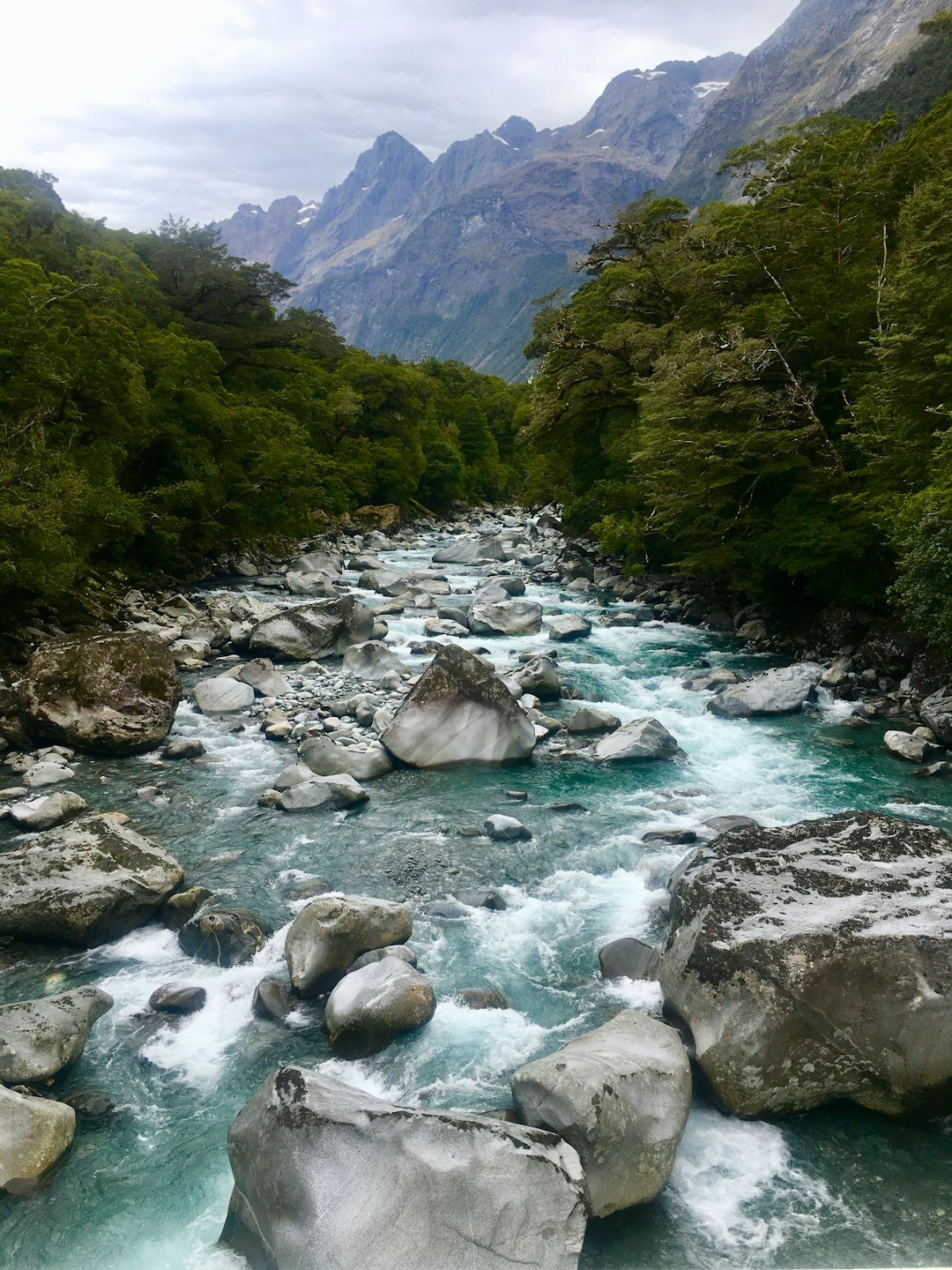 alpine river flow