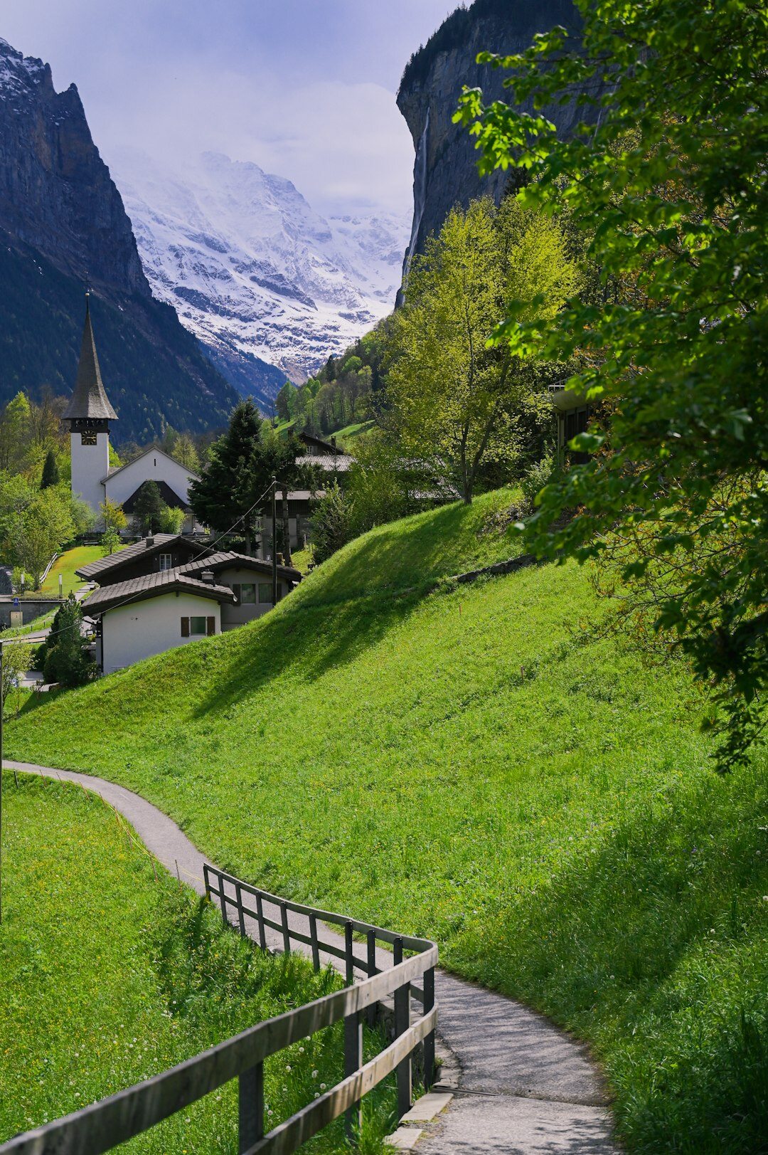 swiss mountain village