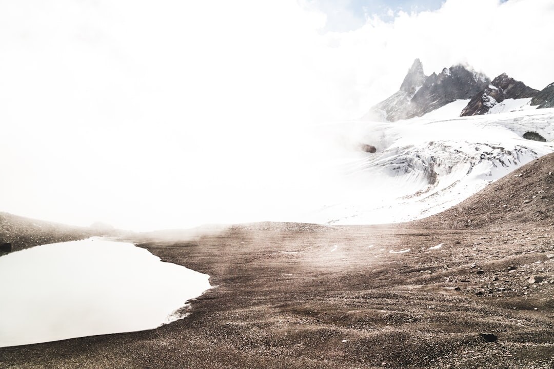 glacier melting in alps
