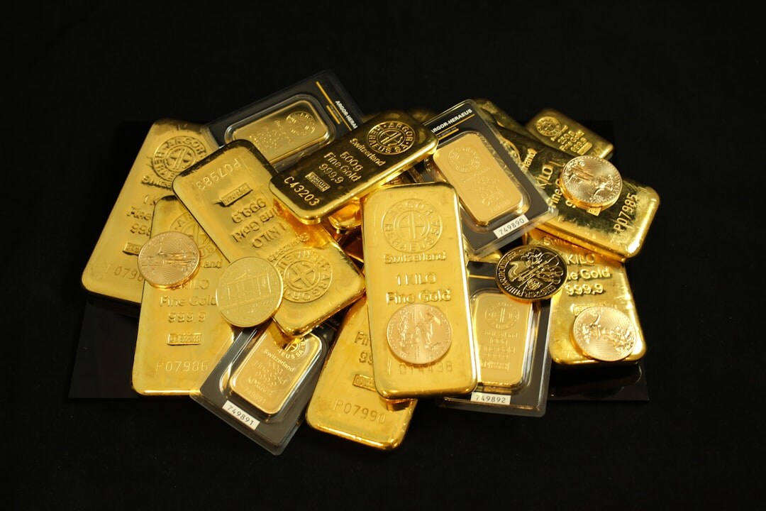 old gold bars