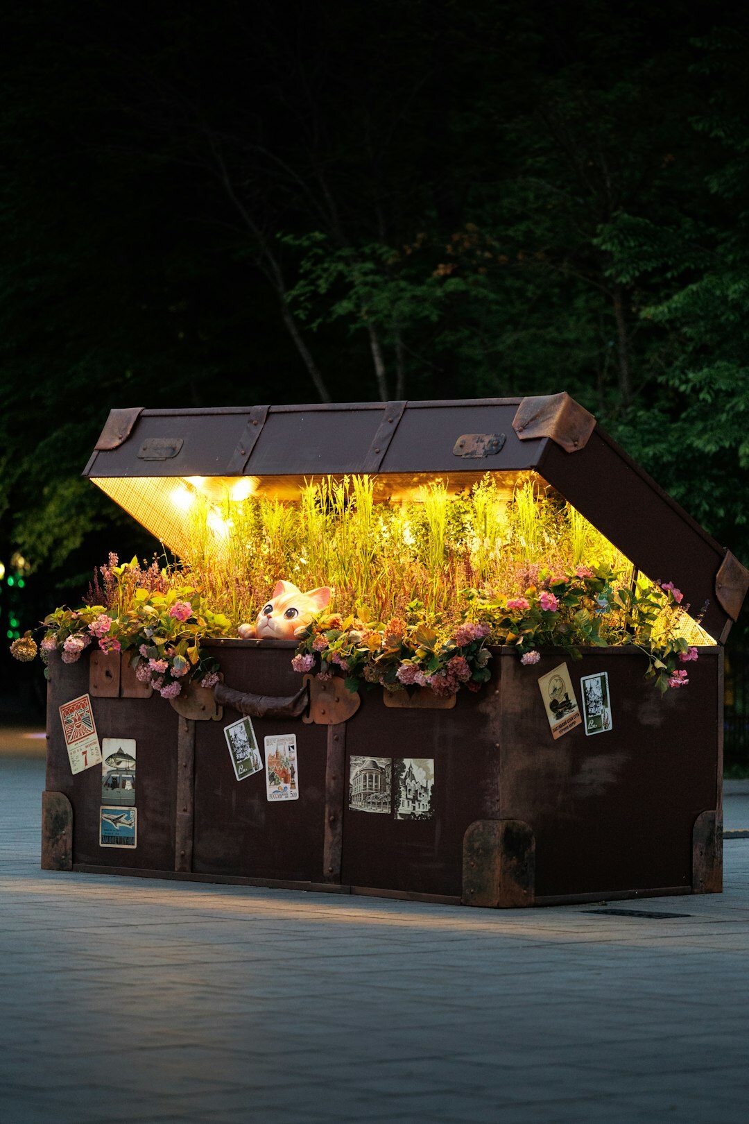 hidden treasure chest