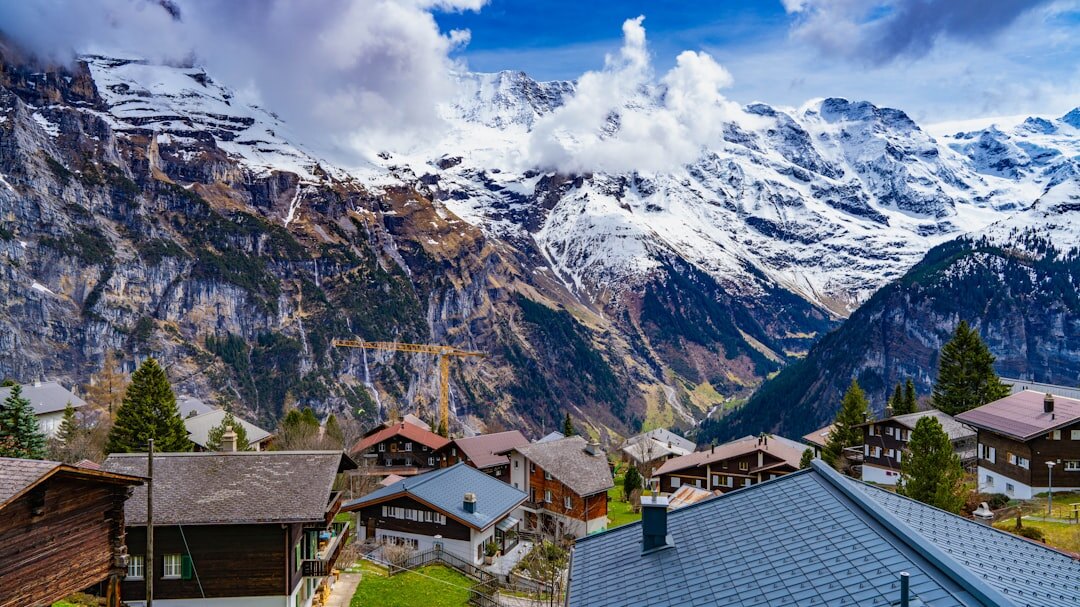 swiss alpine chalet